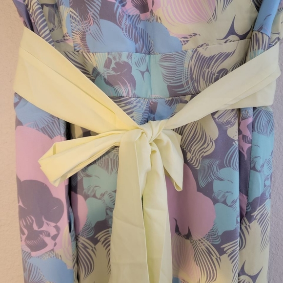 Easter Maxi Dress Size 1X - Picture 5 of 7